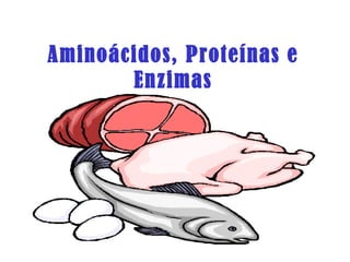 Aminoácidos, Proteínas e
       Enzimas
 