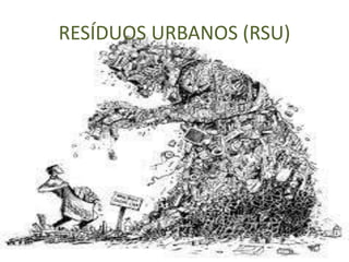 RESÍDUOS URBANOS (RSU)
 