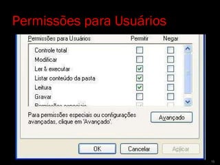 Permissões para Usuários 