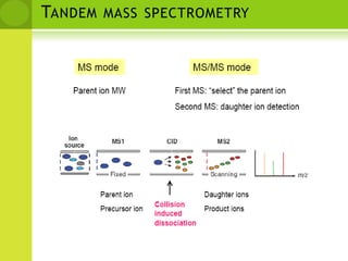   Tandem Mass Spectrometry(MS/MS)Precursor selection30