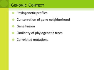 Protein –protein interaction