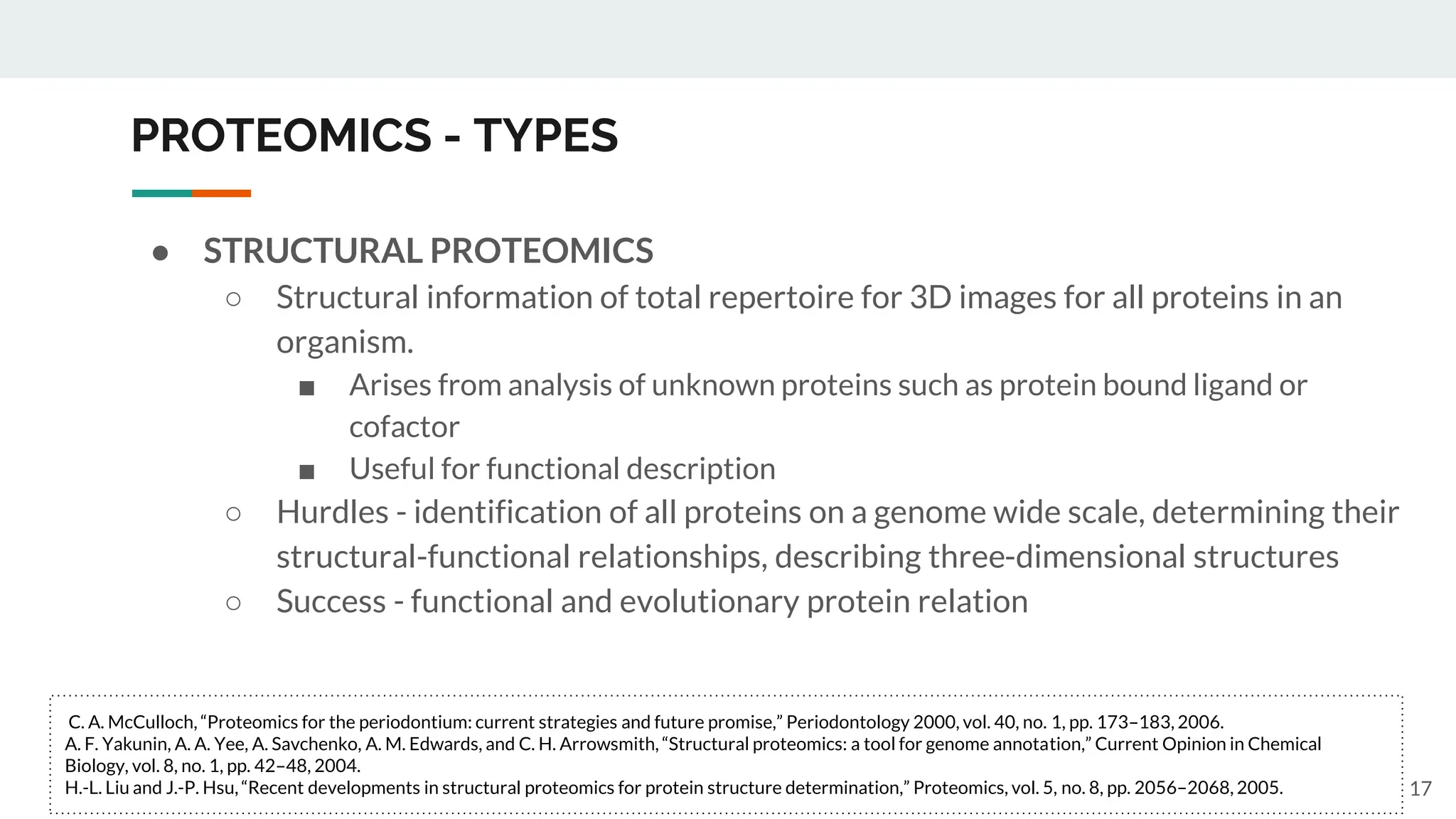 Role of Proteomics in Modern Periodontics | PPT | Free Download