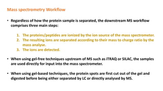 proteomics and bioinformatics lecturesss | PDF