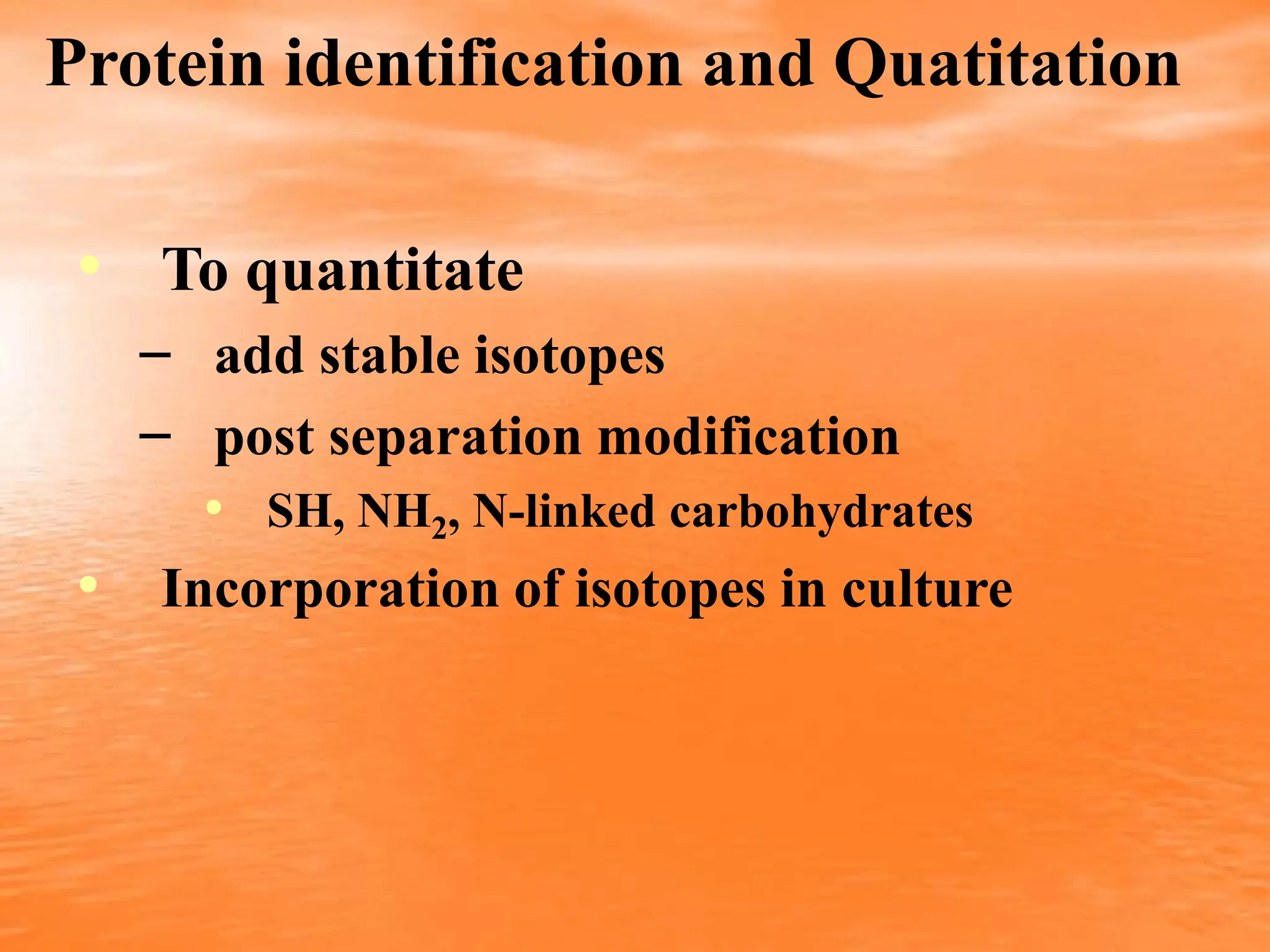 proteomics lecture 2b.ppt protein structure determination | PPT