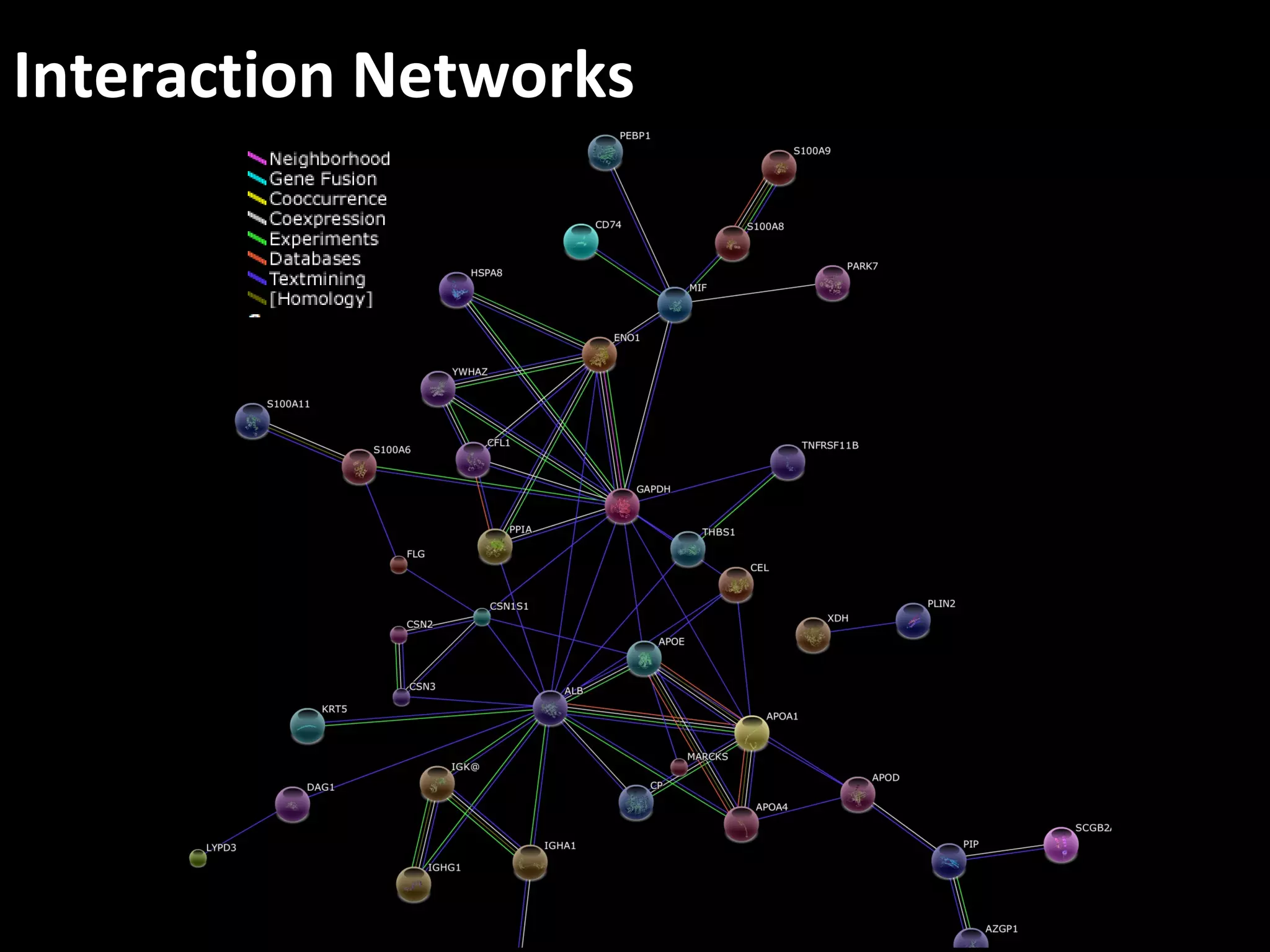 Interaction Networks
 