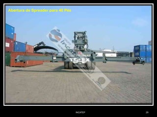 INCATEP 29
Abertura de Spreader para 40 Pés
 