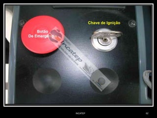 INCATEP 62
Botão
De Emergência
Chave de Ignição
 
