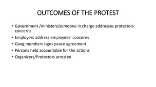 Protest Powerpoints Protest | PPTX
