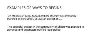 Protest Powerpoints Protest | PPTX