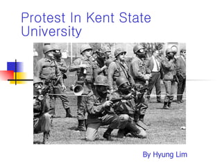 Protest In Kent State University By Hyung Lim 