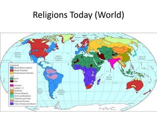 Religions Today (World)
 