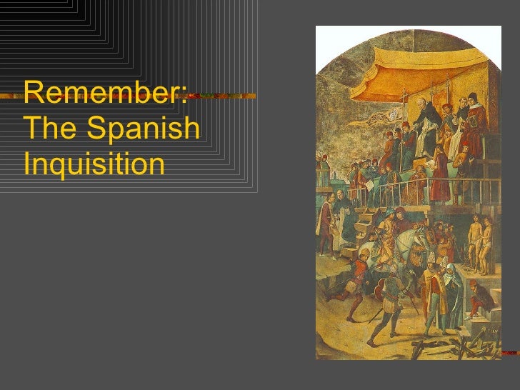 Spanish inquisition essay