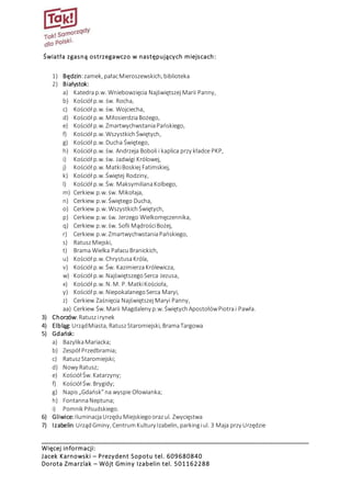 __________________________________________________________________________________
Więcej informacji:
Jacek Karnowski – Pr...