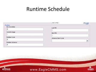 Runtime Schedule 