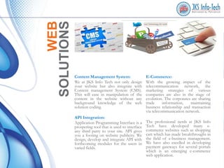 JKS Info Tech Profile | PPT