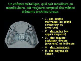 Prothese elements du chassis | PPT