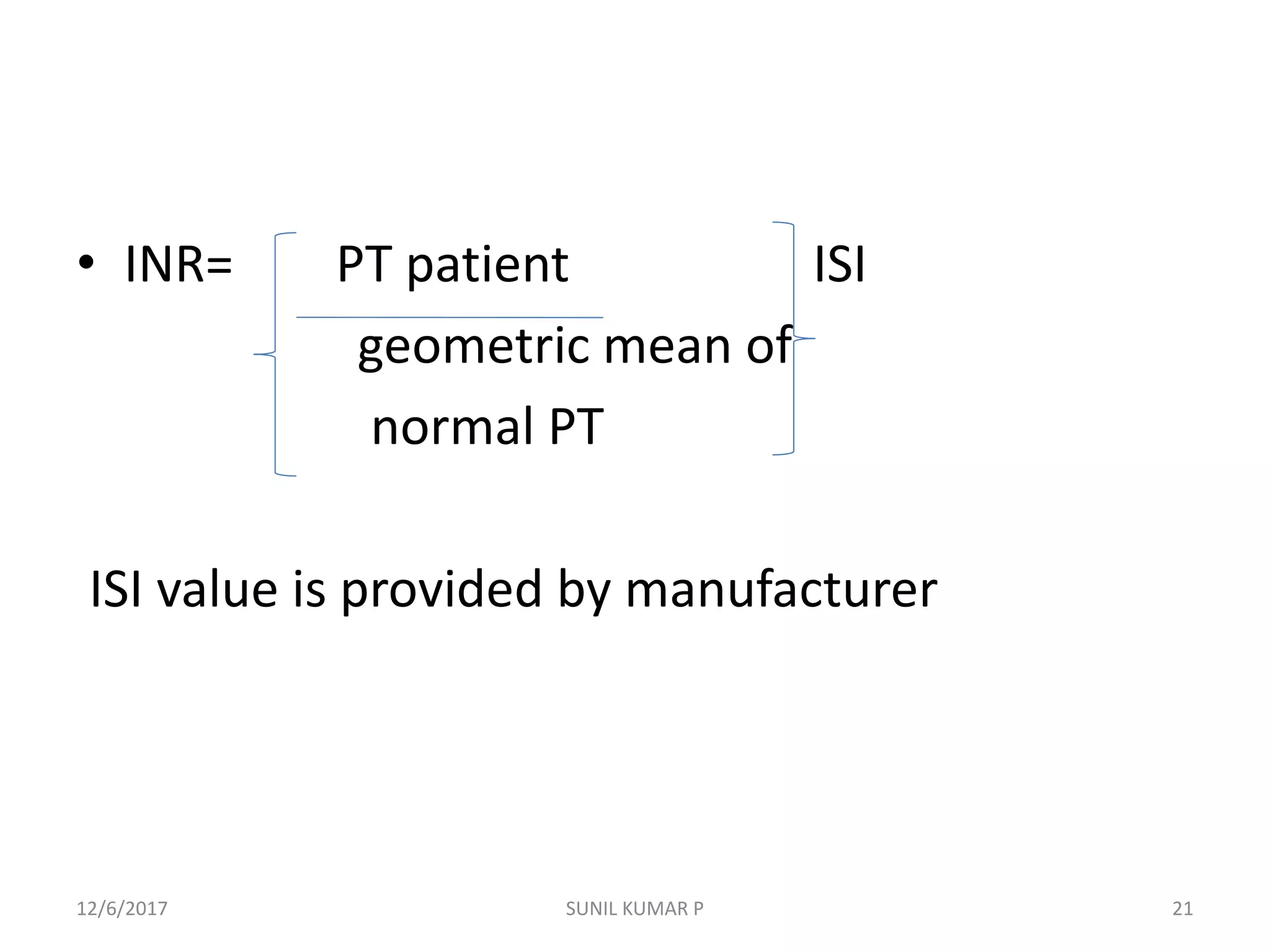 Prothrombin time and aptt | PPTX