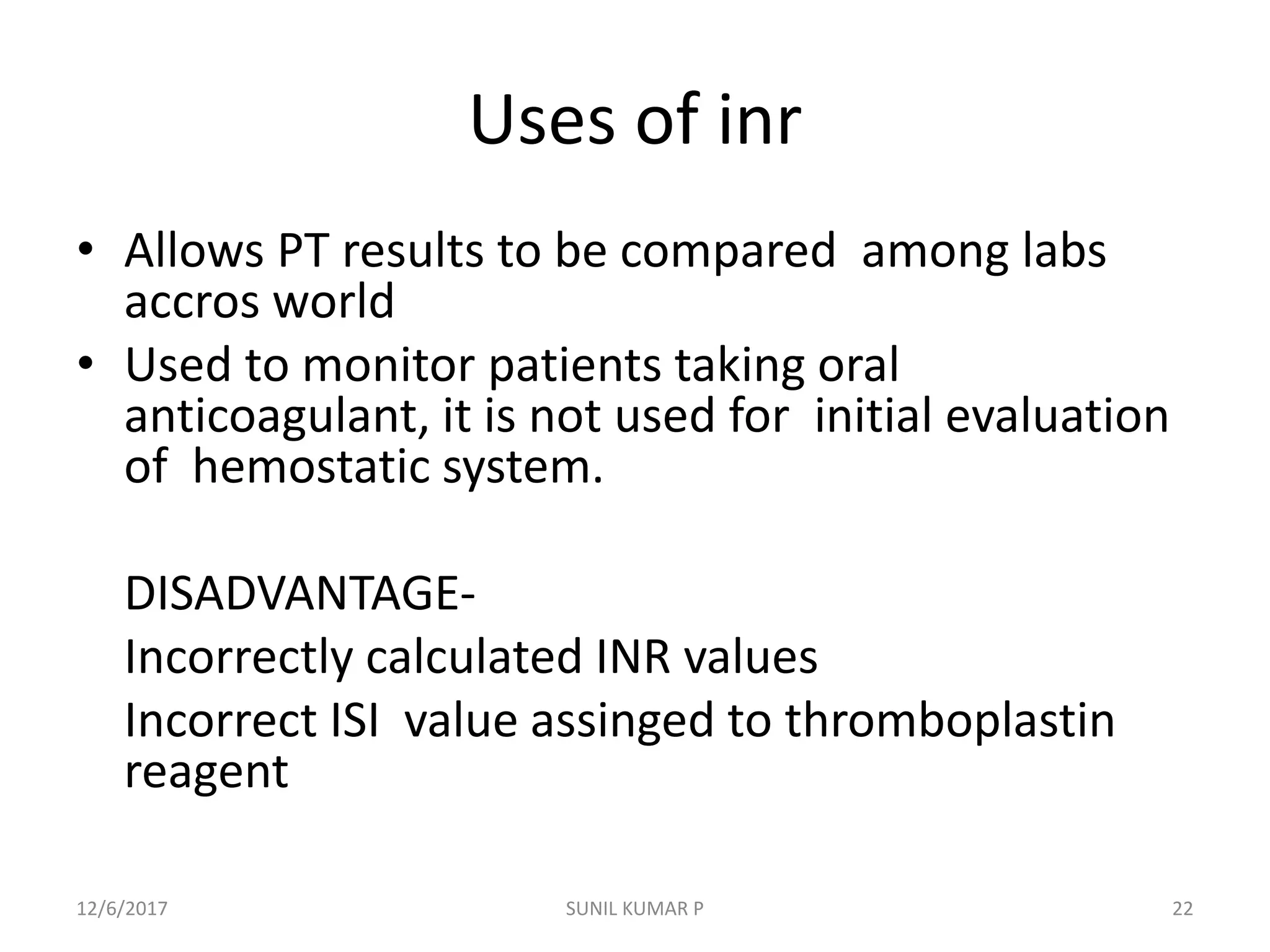 Prothrombin time and aptt | PPTX