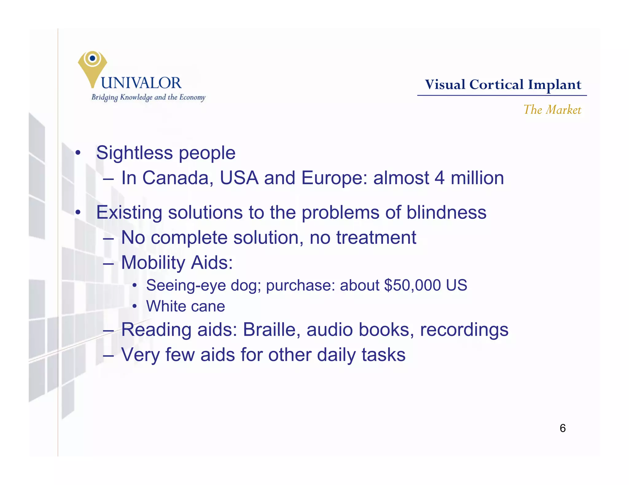 Visual Cortical Implant