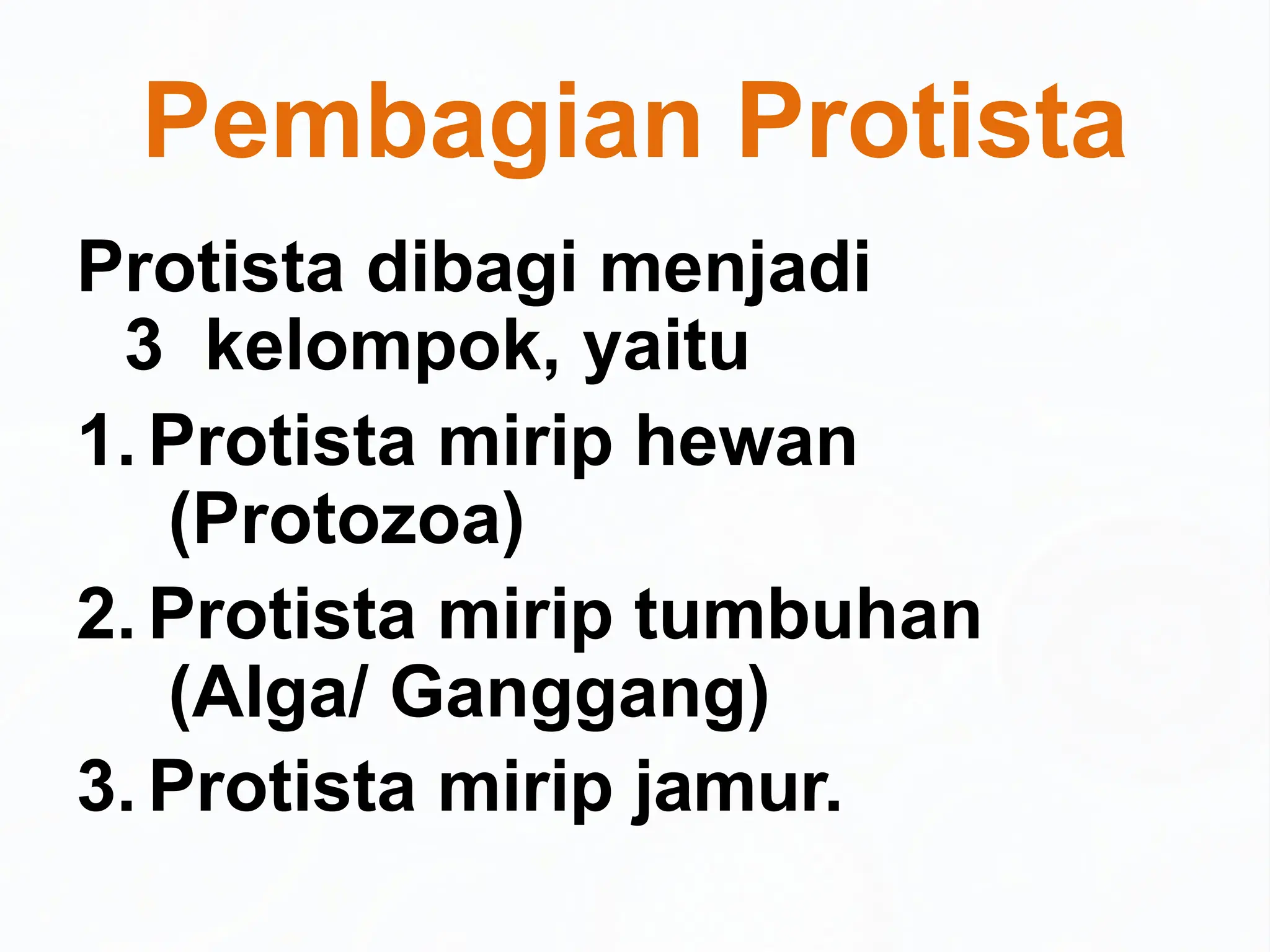 Kingdom monera bagian Protista ( Mirip hewan) | PPTX