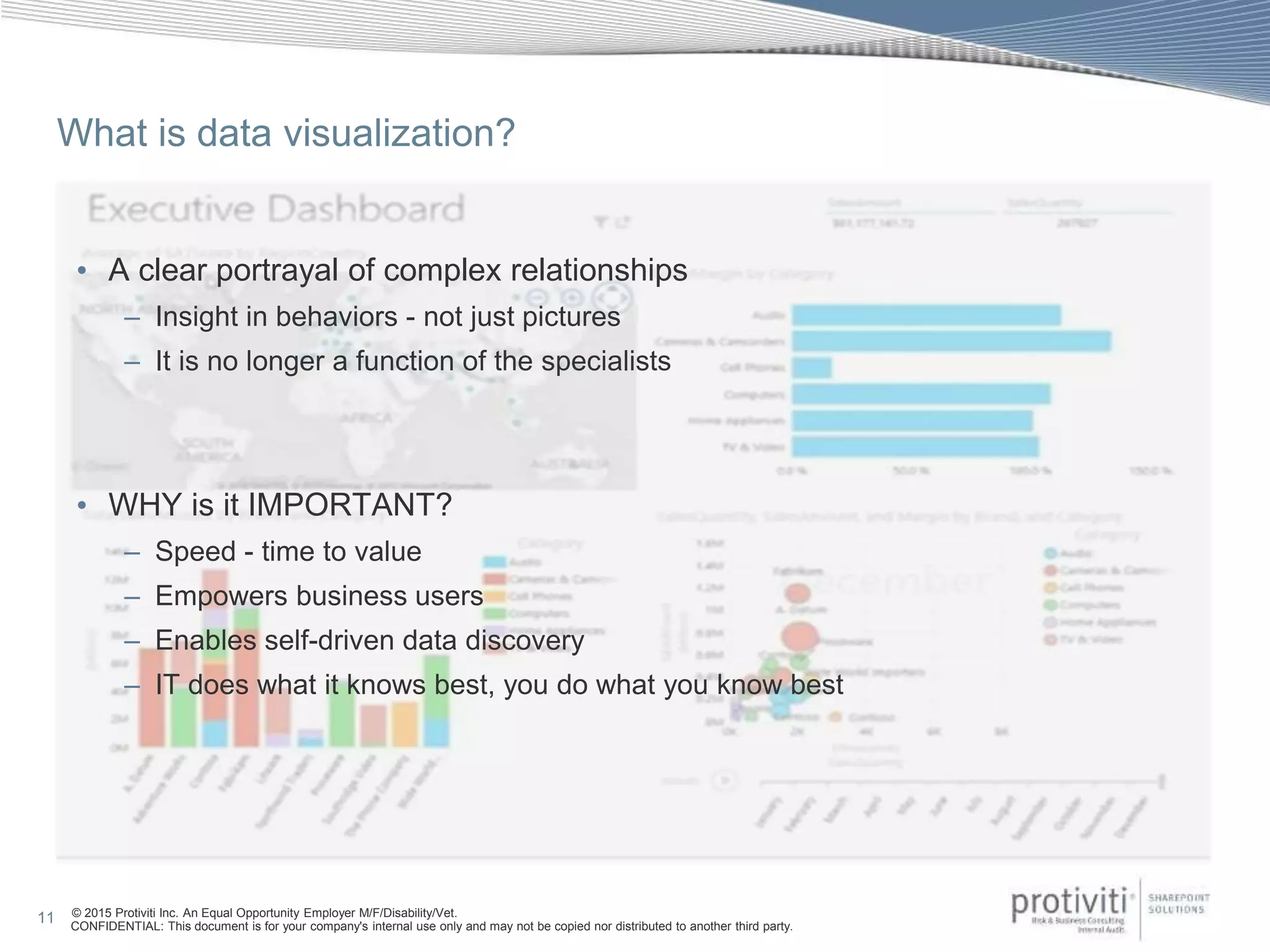 Data Visualization in SharePoint and Office 365 | PPT