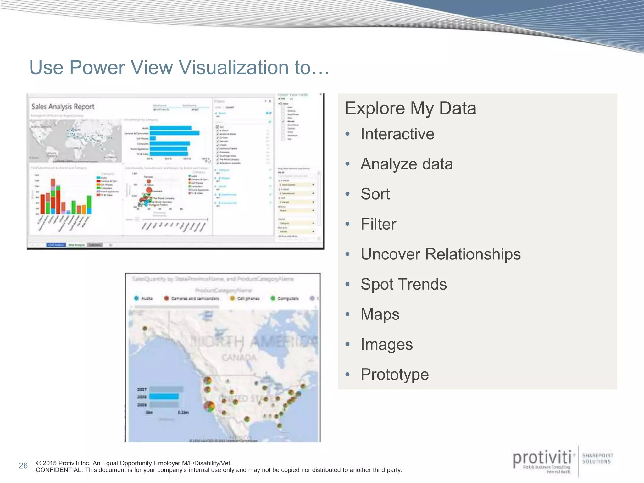 Data Visualization in SharePoint and Office 365 | PPT