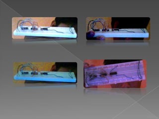 Formas de Utilizar un Protoboard  1. - Un buen consejo es hacer conexión de las mitades de las secciones uno y cuatro, tal como lo nuestra la figura así, se mantendrá una configuración clara y entendible 