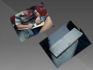 2. - La conexión entre nodos se hace mediante alambres, los cuales deben de ser 