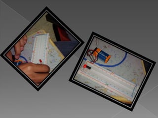 lo mas corto posible, a fin de evitar problemas de ruido en el circuito. En lo 