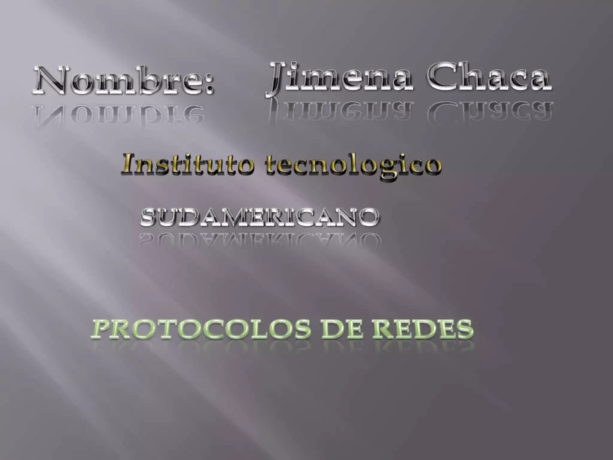 Protocolos de red