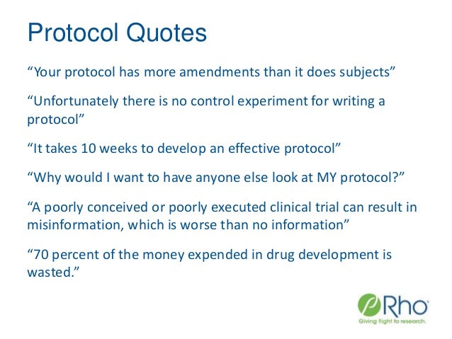 Protocol Design & Development: What You Need to Know to Protocol Design & Development: What You Need to Know to