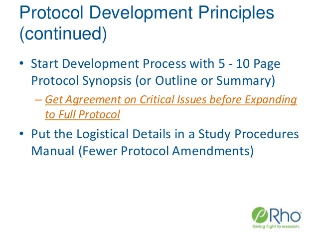 Protocol Design & Development: What You Need to Know to Ensure a Succ…