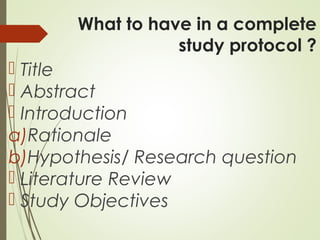 Protocol presentation-slideshare | PPT
