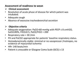 Wean Fio2 Protocol and guideline in critical care ppt | PPTX