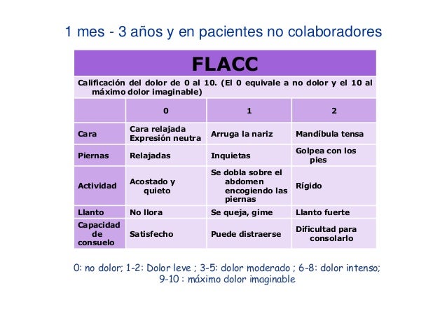 Protocol Dolor Pediatria