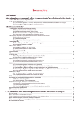 [ DOCUMENT ] : Protocole sanitaire pour le tourisme tunisien anti Covid-19
