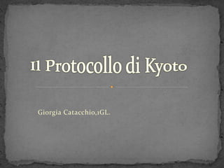 Giorgia Catacchio,1GL.
 