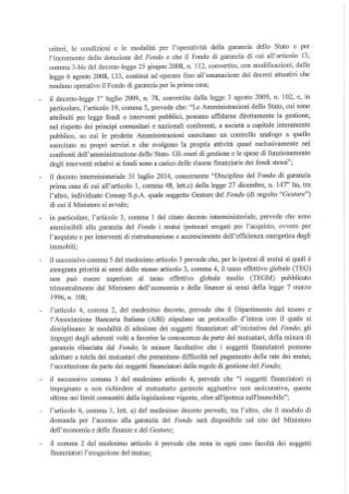 Fondo di garanzia prima casa: protocollo d'intesa MEF-ABI del 9 ottobre 2014