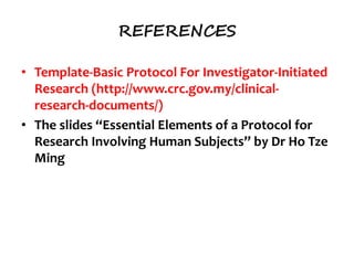 RESEARCH PROTOCOL | PPT