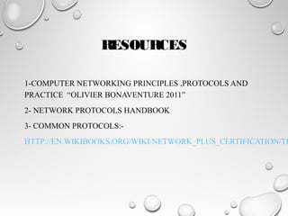 Network and Protocol | PPTX