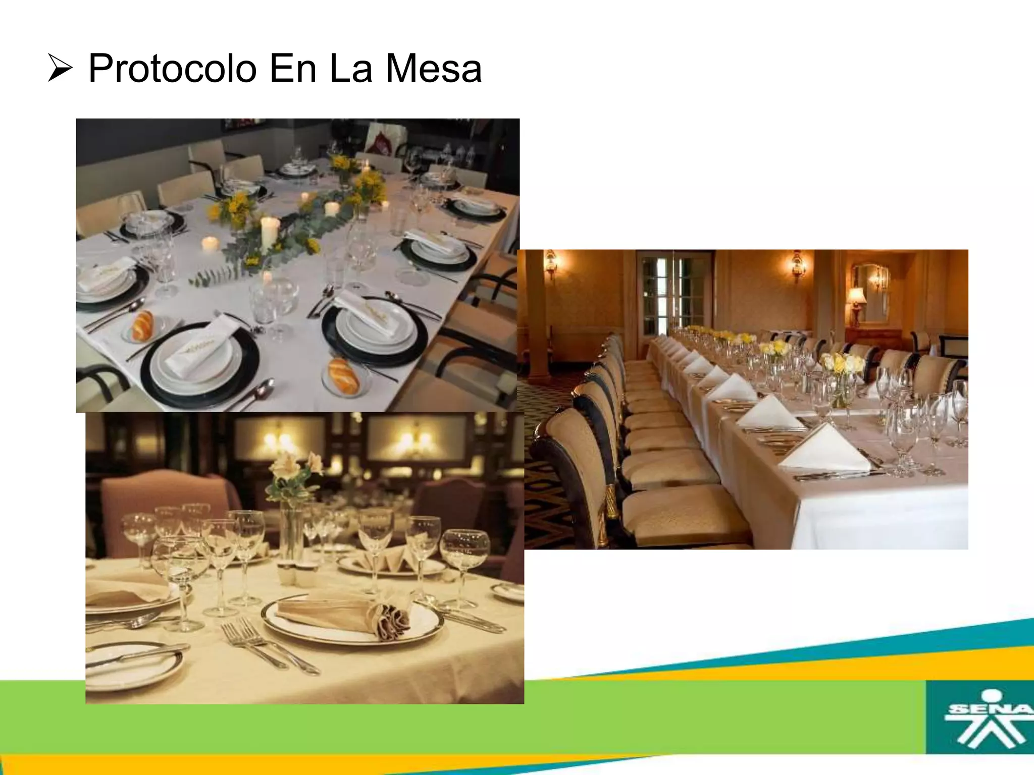  Protocolo En La Mesa
 