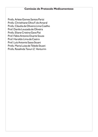 Protocolo medicamentoso em odontologia