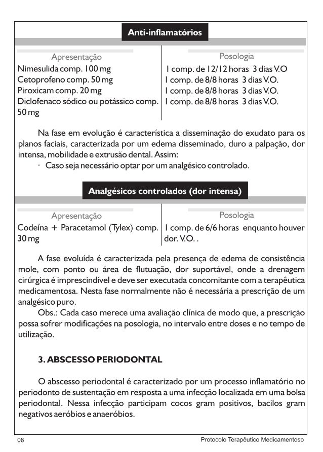 posologia 750 paracetamol Protocolo em odontologia medicamentoso posologia 750 paracetamol Protocolo em odontologia medicamentoso