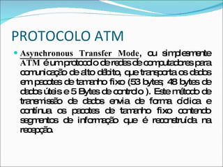 PROTOCOLO ATM ,[object Object]