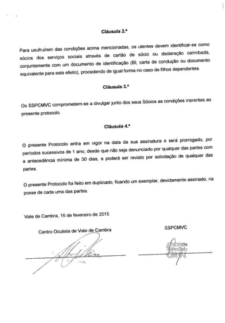 Protocolo centro oculista