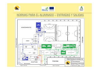 NORMAS PARA EL ALUMNADO – ENTRADAS Y SALIDAS
 