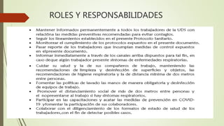ROLES Y RESPONSABILIDADES
 