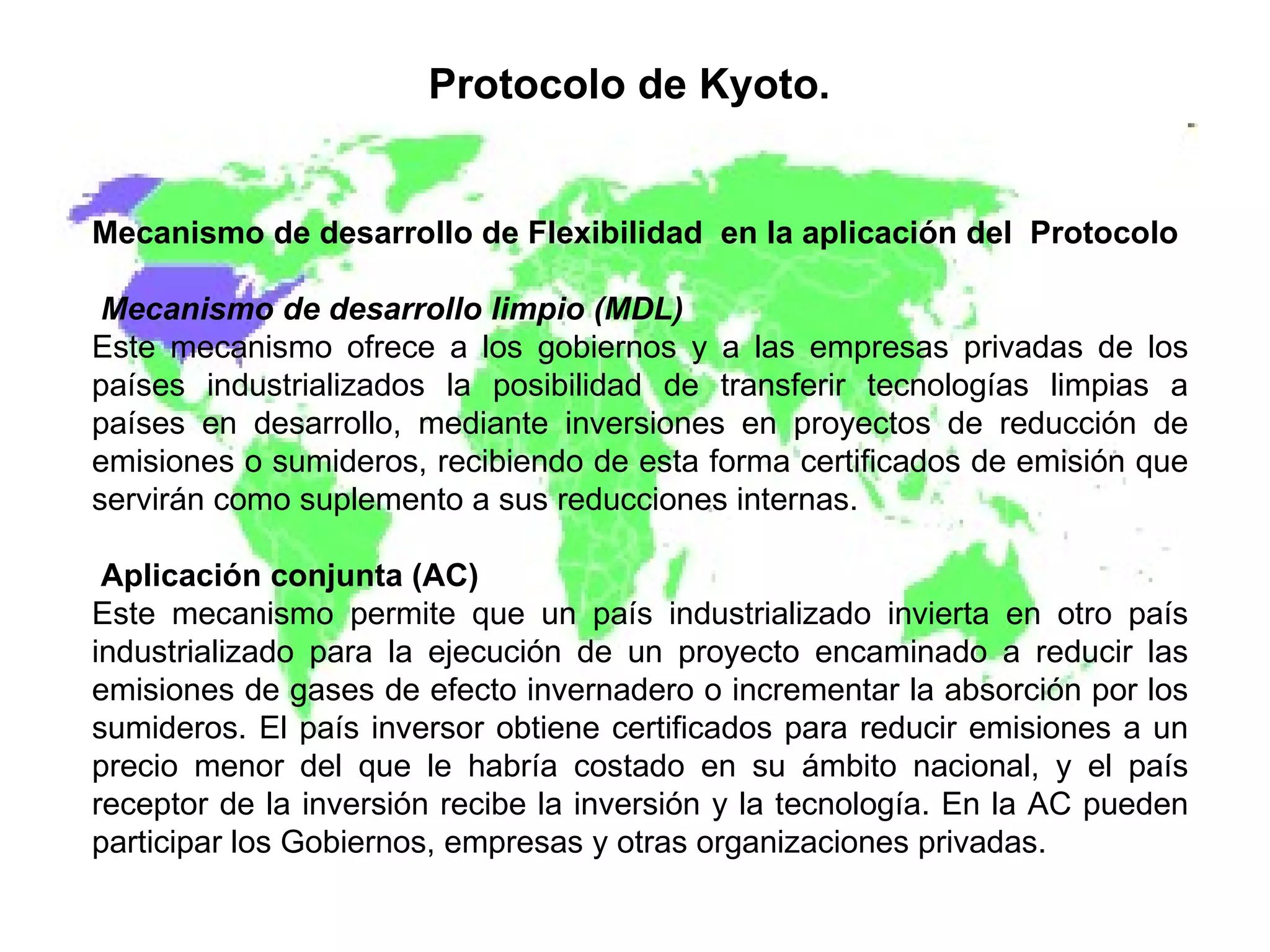 Protocolo de kioto | PPT