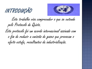 Protocolo De Quioto