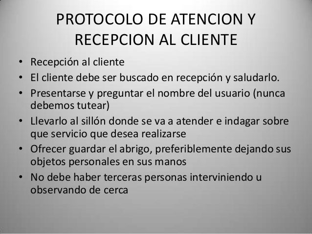 Resultado de imagen para protocolo en hotel